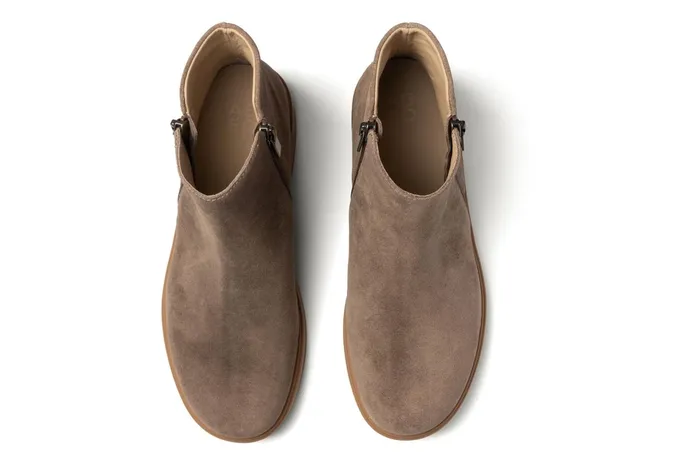 ABEO Footwear Compass Zip Dark Taupe Women Boots