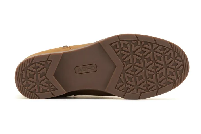 ABEO Footwear Horizon Zip Tan Nubuck Women Boots
