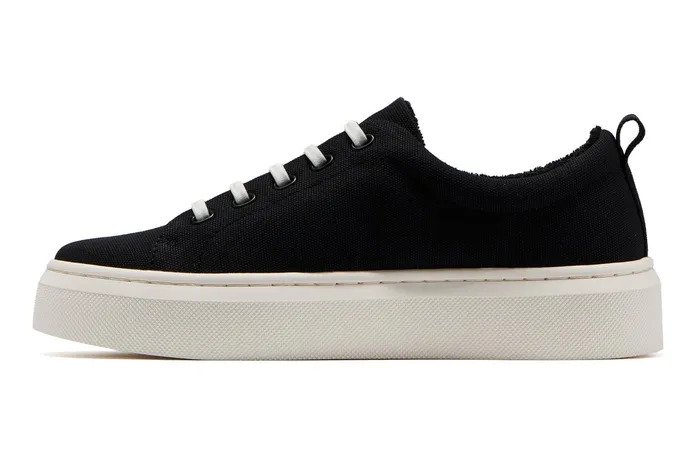 ABEO Footwear Jumpstreet Bungee Black Canvas Women Sneakers