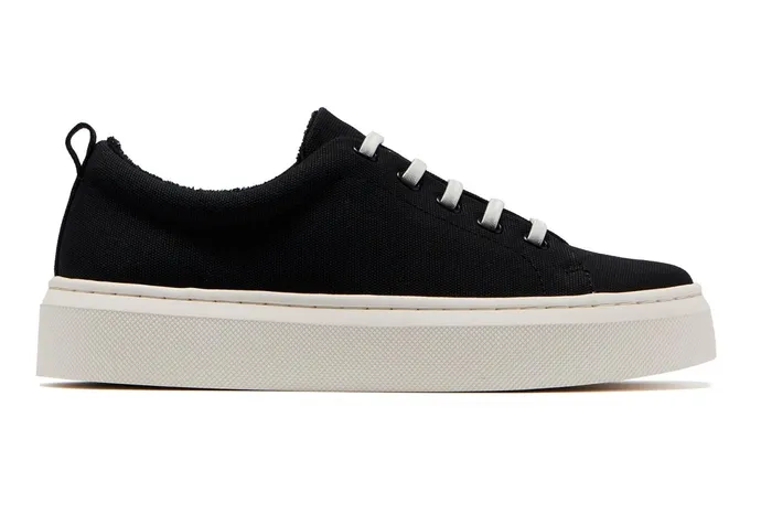 ABEO Footwear Jumpstreet Bungee Black Canvas Women Sneakers