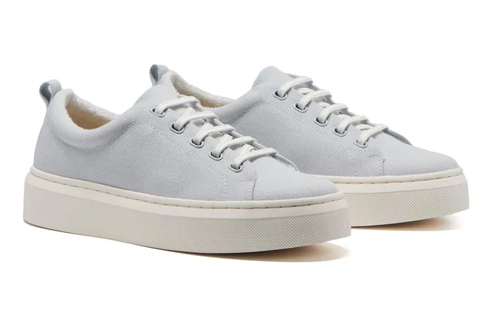 ABEO Footwear Jumpstreet Bungee Light Blue Canvas Women Sneakers