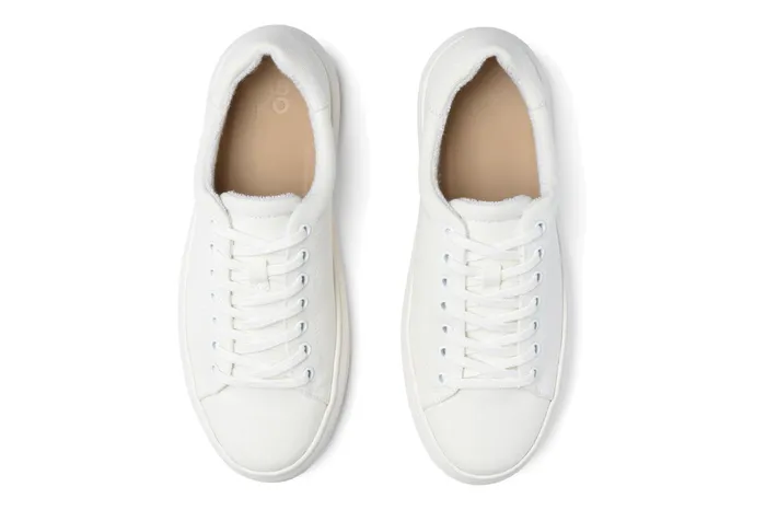 ABEO Footwear Jumpstreet Sneaker White Canvas Women Sneakers