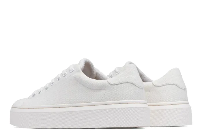 ABEO Footwear Jumpstreet Sneaker White Canvas Women Sneakers