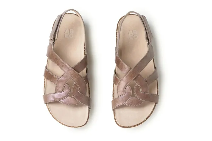 ABEO Footwear Lanai Sandal Bronze Women Sandals