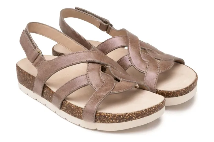 ABEO Footwear Lanai Sandal Bronze Women Sandals