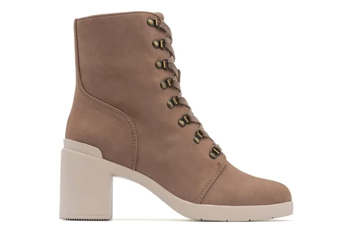 ABEO Footwear Metropolis Lace Beige Women Boots