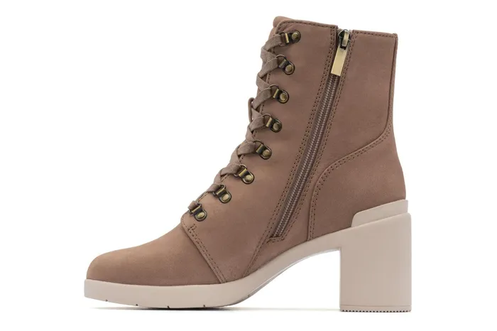 ABEO Footwear Metropolis Lace Beige Women Boots