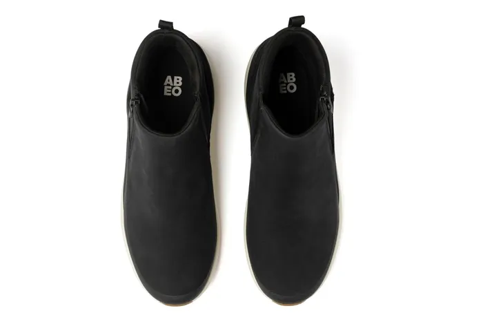 ABEO Footwear MXV Shift Zip Black Nubuck Women Boots ABEO Footwear MXV Shift Zip Black Nubuck Women Boots