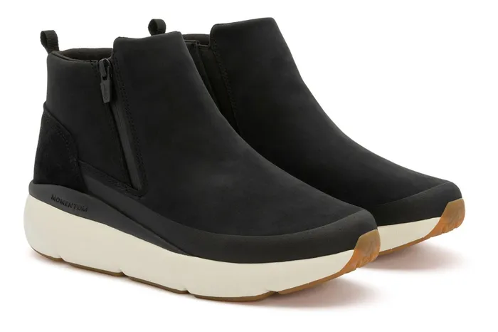 ABEO Footwear MXV Shift Zip Black Nubuck Women Boots ABEO Footwear MXV Shift Zip Black Nubuck Women Boots