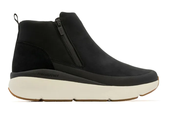 ABEO Footwear MXV Shift Zip Black Nubuck Women Boots ABEO Footwear MXV Shift Zip Black Nubuck Women Boots