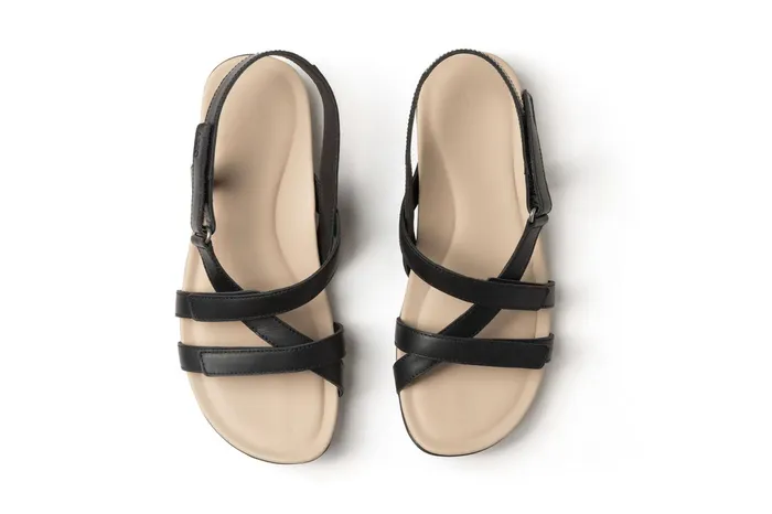 ABEO Footwear Ollie Black Women Sandals