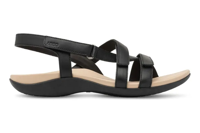 ABEO Footwear Ollie Black Women Sandals