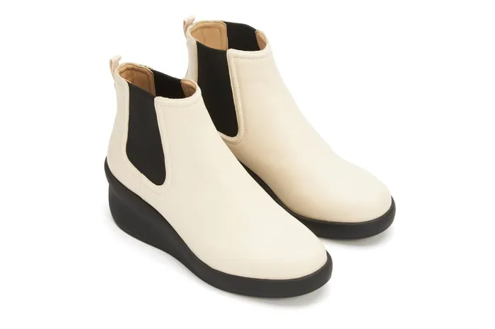 ABEO Footwear Passage Chelsea Off White Women Boots ABEO Footwear Passage Chelsea Off White Women Boots