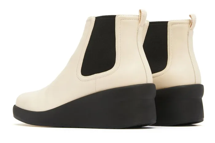 ABEO Footwear Passage Chelsea Off White Women Boots ABEO Footwear Passage Chelsea Off White Women Boots