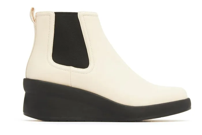 ABEO Footwear Passage Chelsea Off White Women Boots ABEO Footwear Passage Chelsea Off White Women Boots