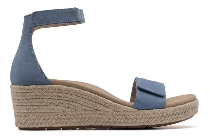 ABEO Footwear Riviera Ankle Sandal Denim Nubuck Women Sandals ABEO Footwear Riviera Ankle Sandal Denim Nubuck Women Sandals