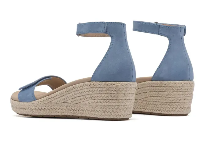 ABEO Footwear Riviera Ankle Sandal Denim Nubuck Women Sandals ABEO Footwear Riviera Ankle Sandal Denim Nubuck Women Sandals