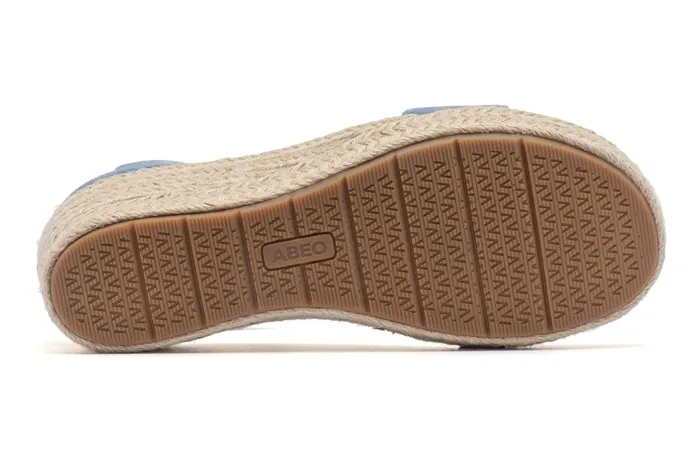 ABEO Footwear Riviera Ankle Sandal Denim Nubuck Women Sandals ABEO Footwear Riviera Ankle Sandal Denim Nubuck Women Sandals