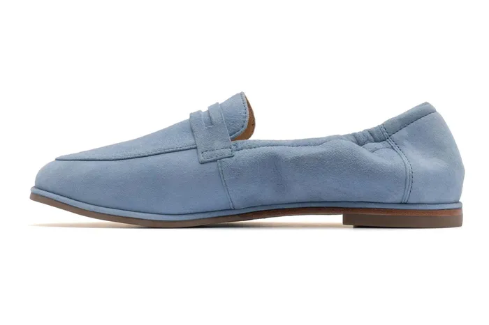 ABEO Footwear Strada Loafer Faded Denim Women Casual Shoes ABEO Footwear Strada Loafer Faded Denim Women Casual Shoes