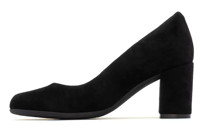 ABEO Footwear Tempo Pump Black Suede Women Dress ABEO Footwear Tempo Pump Black Suede Women Dress