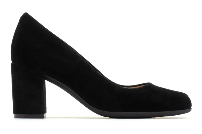 ABEO Footwear Tempo Pump Black Suede Women Dress ABEO Footwear Tempo Pump Black Suede Women Dress