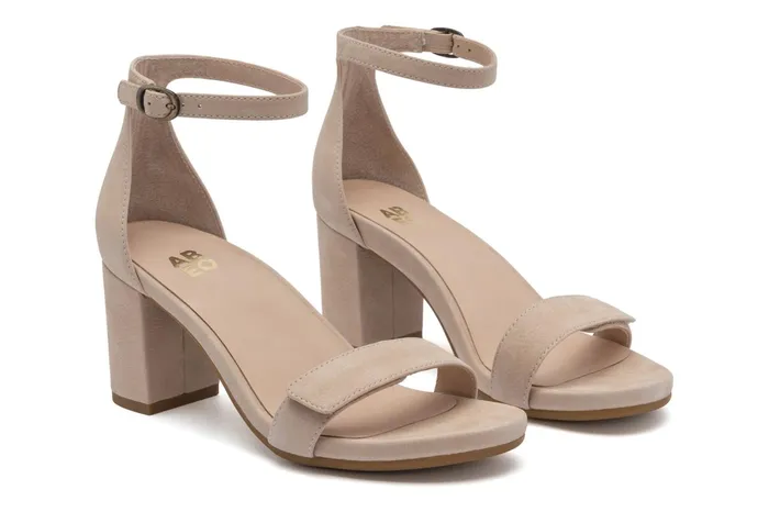 ABEO Footwear Tempo Strap Cuban Sand Nubuck Women Dress ABEO Footwear Tempo Strap Cuban Sand Nubuck Women Dress