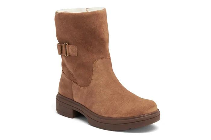 ABEO Footwear Vista Mid Boot Dark Tan Women Boots
