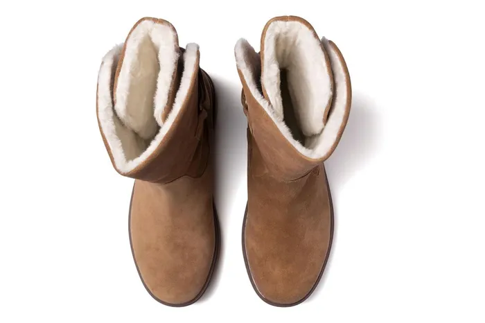 ABEO Footwear Vista Mid Boot Dark Tan Women Boots