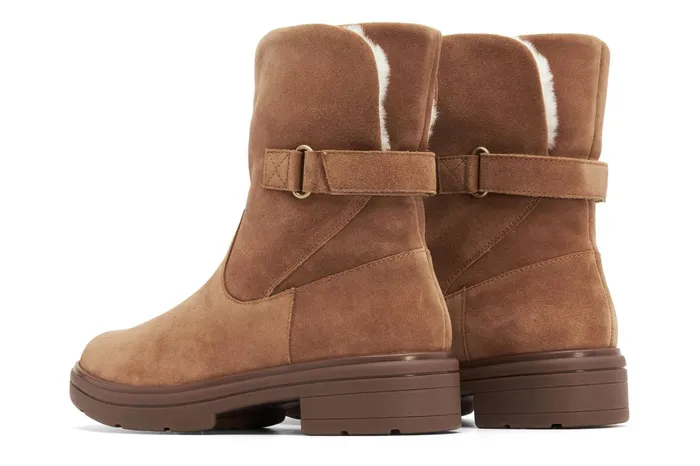ABEO Footwear Vista Mid Boot Dark Tan Women Boots