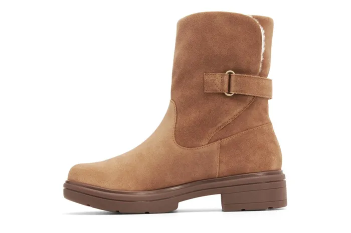 ABEO Footwear Vista Mid Boot Dark Tan Women Boots