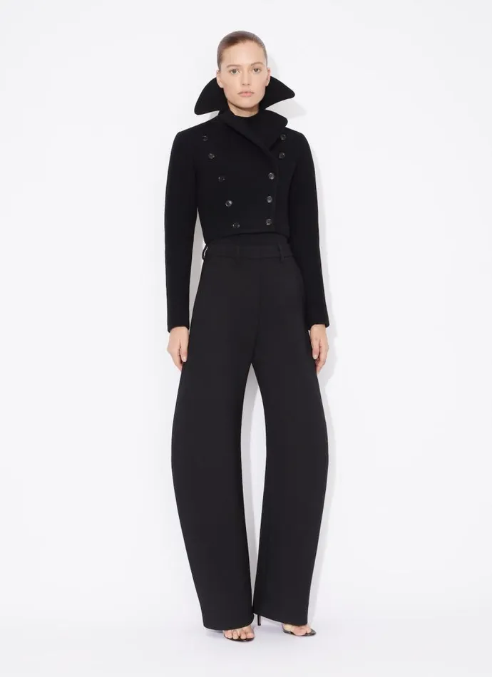 Alaa Coats and Jackets CINCHED JACKET Black 8211 Women