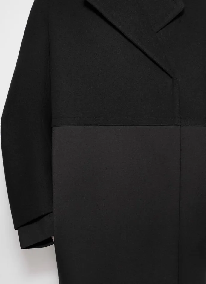 Alaa Coats and Jackets COLLAR COAT Black 8211 Women Alaa Coats and Jackets COLLAR COAT Black 8211 Women