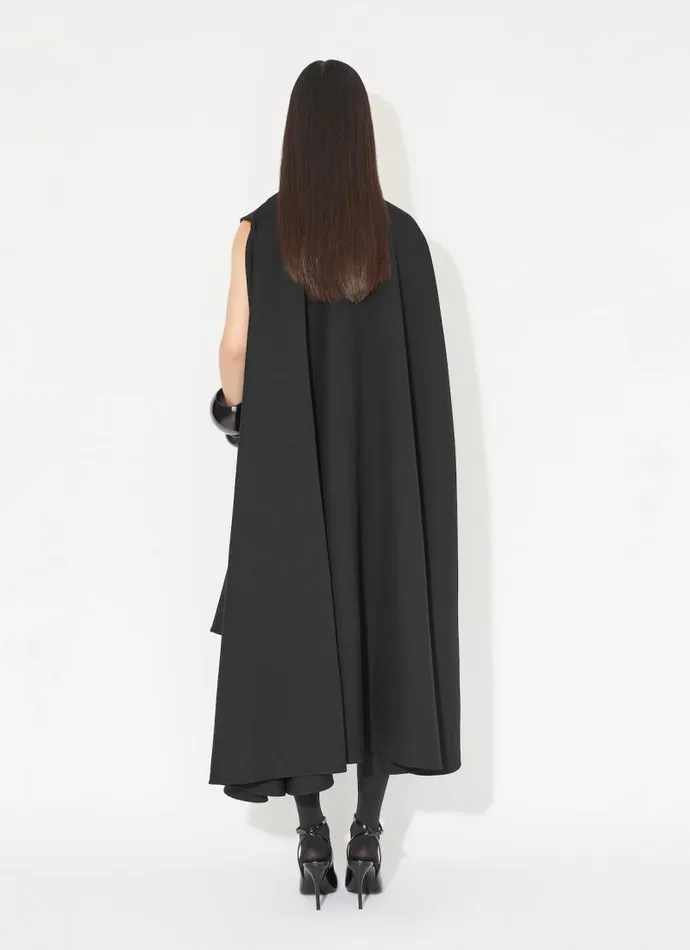 Alaa Coats and Jackets DOUBLE GABARDINE WOOL CAPE 8211 Women Alaa Coats and Jackets DOUBLE GABARDINE WOOL CAPE 8211 Women