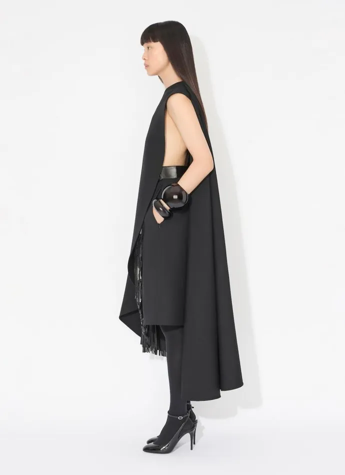 Alaa Coats and Jackets DOUBLE GABARDINE WOOL CAPE 8211 Women Alaa Coats and Jackets DOUBLE GABARDINE WOOL CAPE 8211 Women