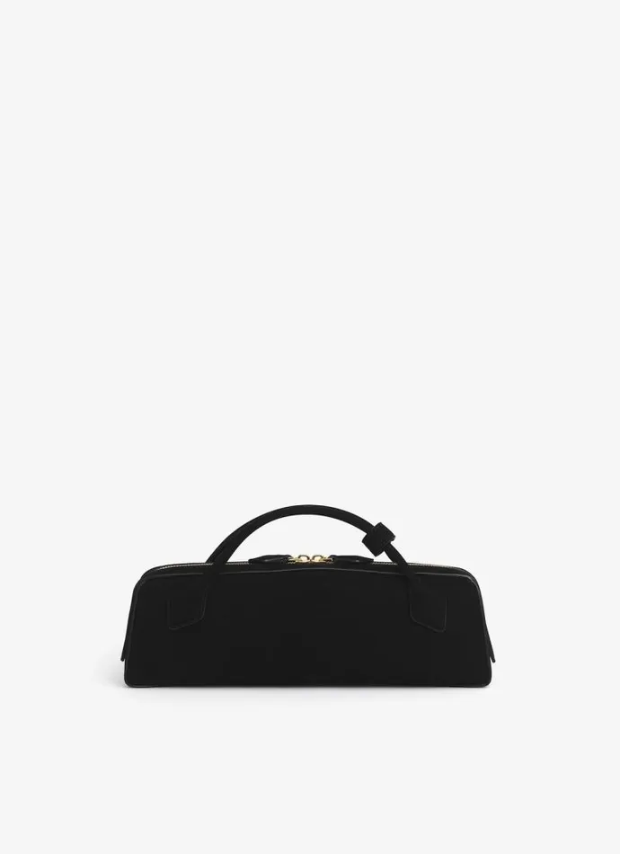 Alaa Handbags LE TECKEL CLUTCH IN SUEDE GOATSKIN Black 8211 Women Alaa Handbags LE TECKEL CLUTCH IN SUEDE GOATSKIN Black 8211 Women