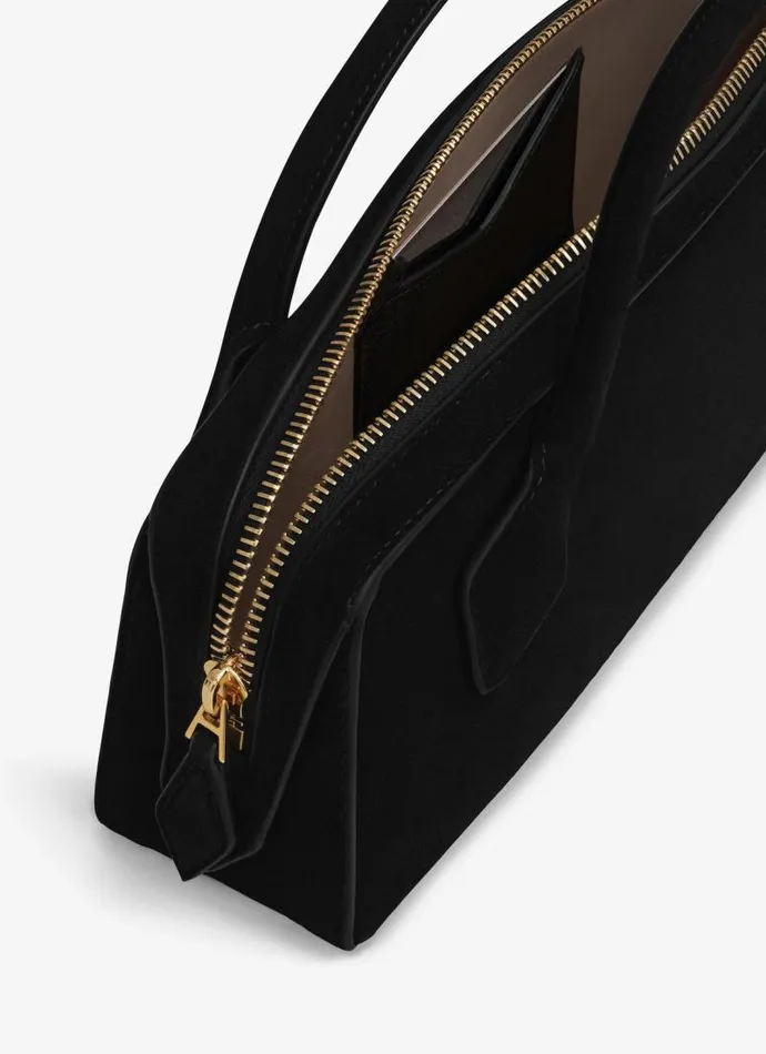Alaa Handbags LE TECKEL CLUTCH IN SUEDE GOATSKIN Black 8211 Women Alaa Handbags LE TECKEL CLUTCH IN SUEDE GOATSKIN Black 8211 Women