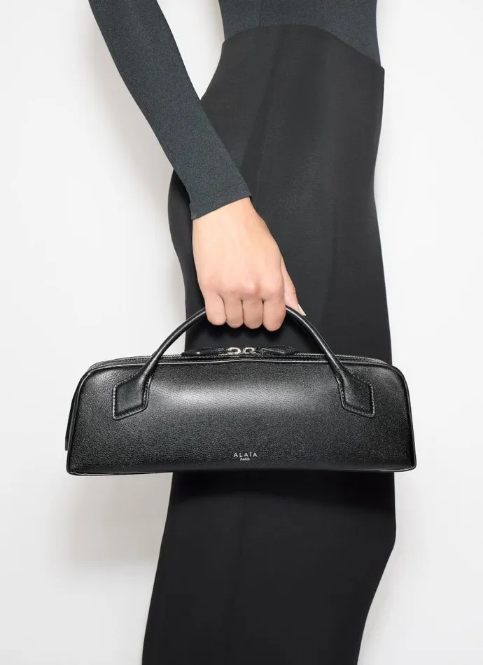 Alaa Mini Bags LE TECKEL CLUTCH IN SHINY GOATSKIN Black 8211 Women Alaa Mini Bags LE TECKEL CLUTCH IN SHINY GOATSKIN Black 8211 Women