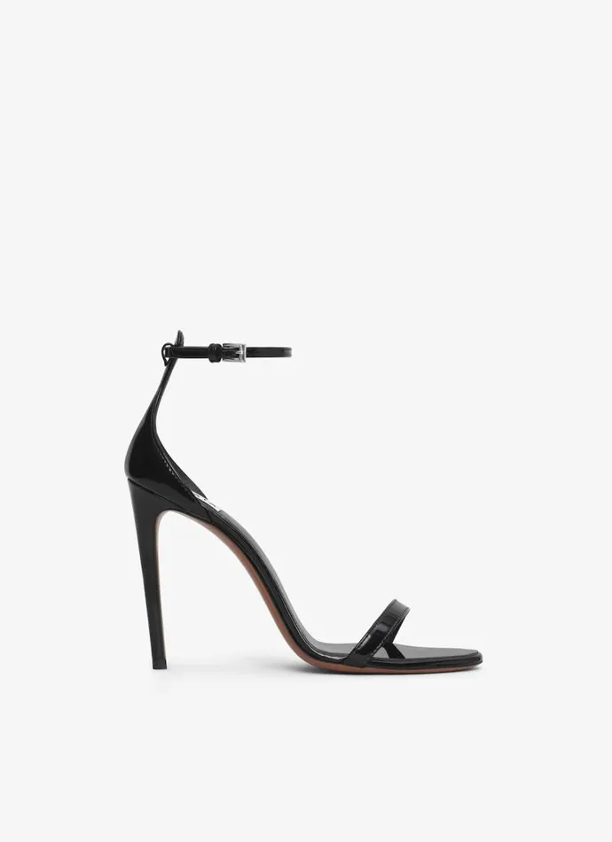 Alaa Sandals HIGH SANDALS IN PATENT CALFSKIN Black 8211 Women