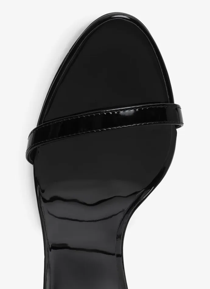 Alaa Sandals HIGH SANDALS IN PATENT CALFSKIN Black 8211 Women