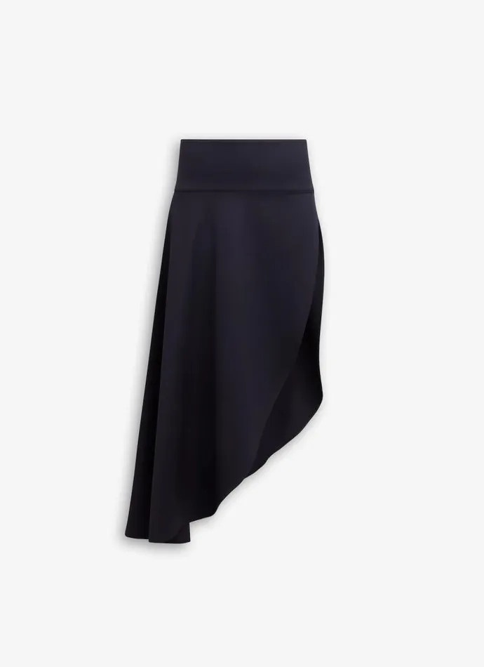 Alaa Skirts FLUID ASYMMETRIC SKIRT Black 8211 Women