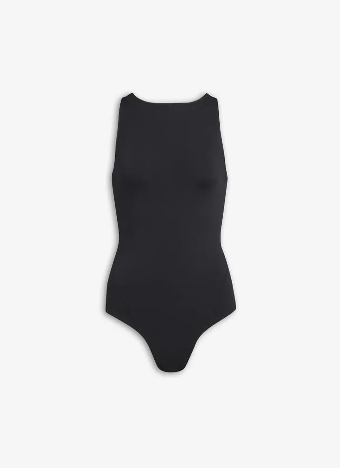 Alaa Swimwear HALTERNECK ALAIA SWIMSUIT IN JERSEY Black 8211 Women