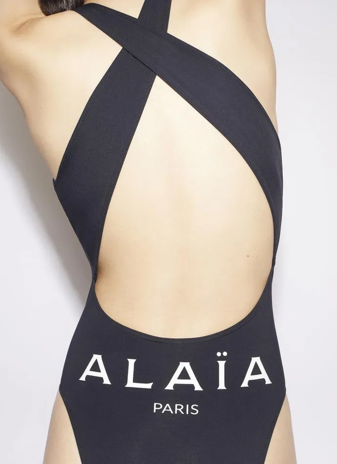 Alaa Swimwear HALTERNECK ALAIA SWIMSUIT IN JERSEY Black 8211 Women Alaa Swimwear HALTERNECK ALAIA SWIMSUIT IN JERSEY Black 8211 Women