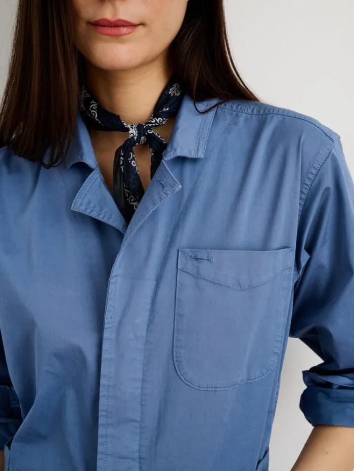 Alex Mill Jumpsuits Standard Jumpsuit In Cotton Twill Flight Blue 8211 Women