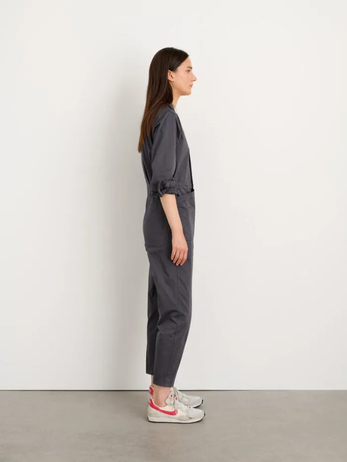 Alex Mill Jumpsuits Standard Jumpsuit In Cotton Twill Iron Grey 8211 Women