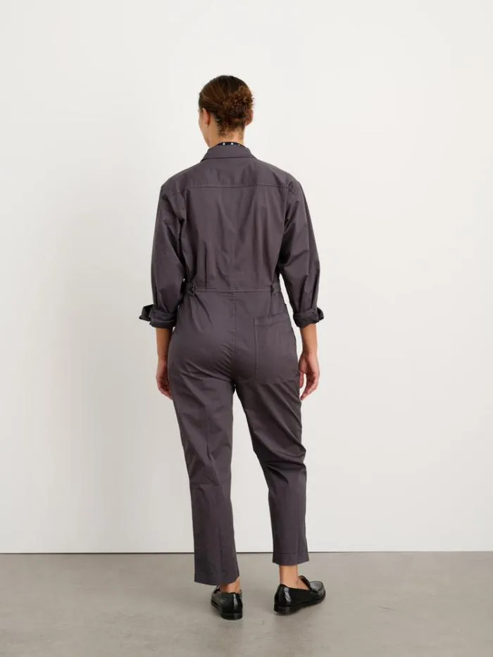 Alex Mill Jumpsuits Standard Jumpsuit In Cotton Twill Iron Grey 8211 Women