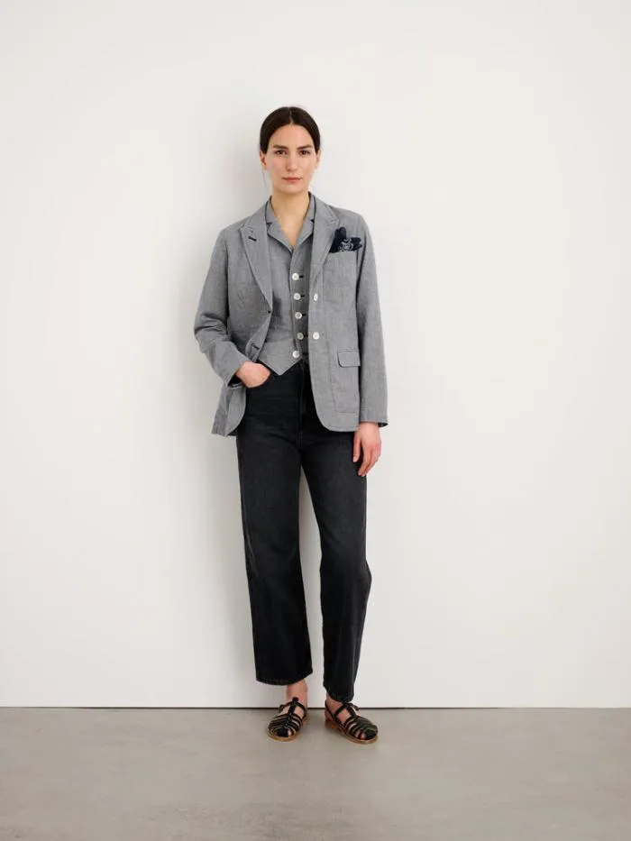 Alex Mill Pants B Sides Plein Jean Still Black 8211 Women