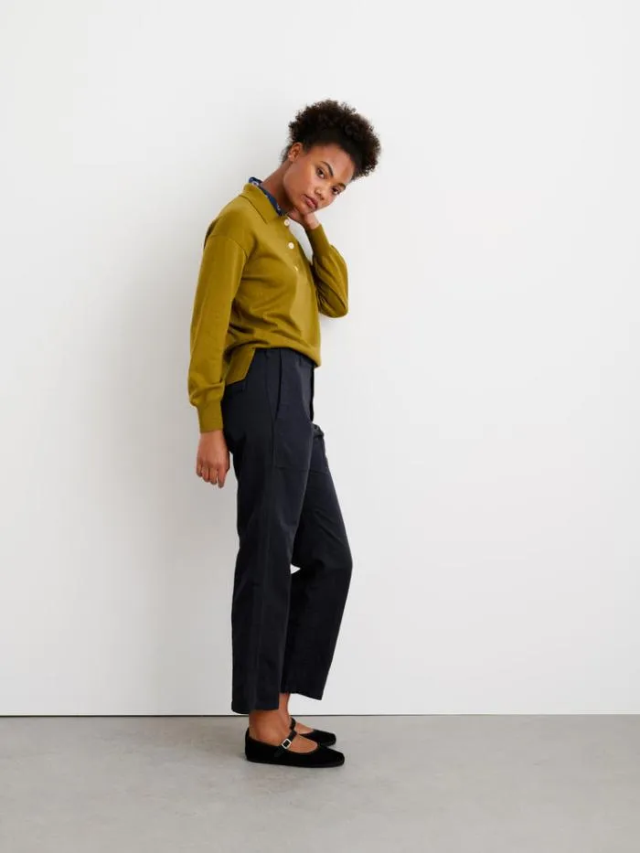Alex Mill Pants Neil Utility Straight Leg Pant Washed Black 8211 Women