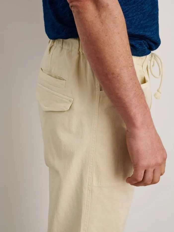Alex Mill Pants PullOn Button Fly Pant Oat Milk 8211 Men