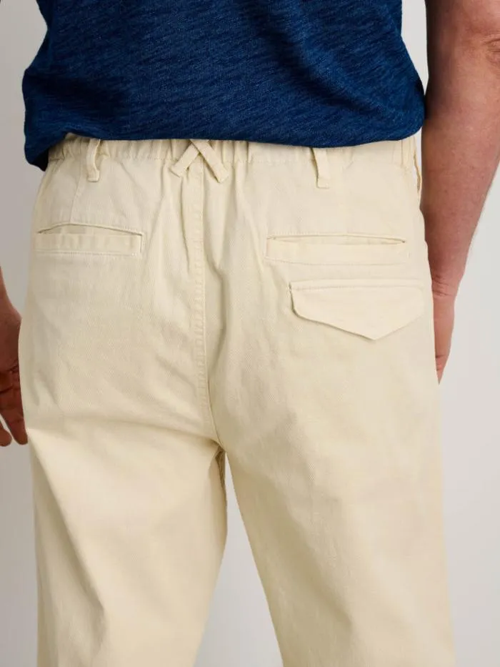 Alex Mill Pants PullOn Button Fly Pant Oat Milk 8211 Men