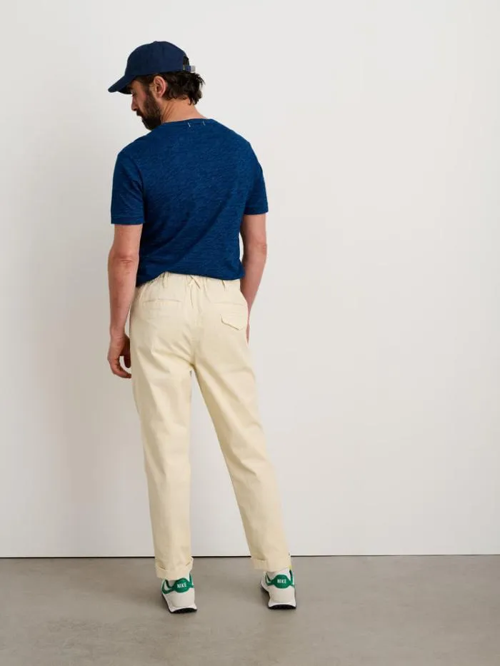 Alex Mill Pants PullOn Button Fly Pant Oat Milk 8211 Men